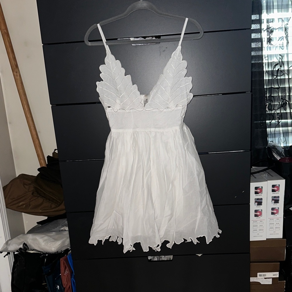 Sexy White Mini Dress